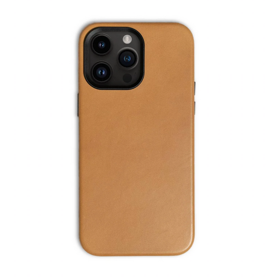 Andar Aspen Leather Phone Case (Sand) for iPhone 14 Pro Max / iPhone 14 Pro