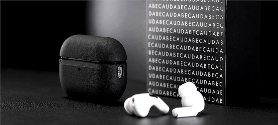 Caudabe Mezzo Airpods Pro 2 Case - Black