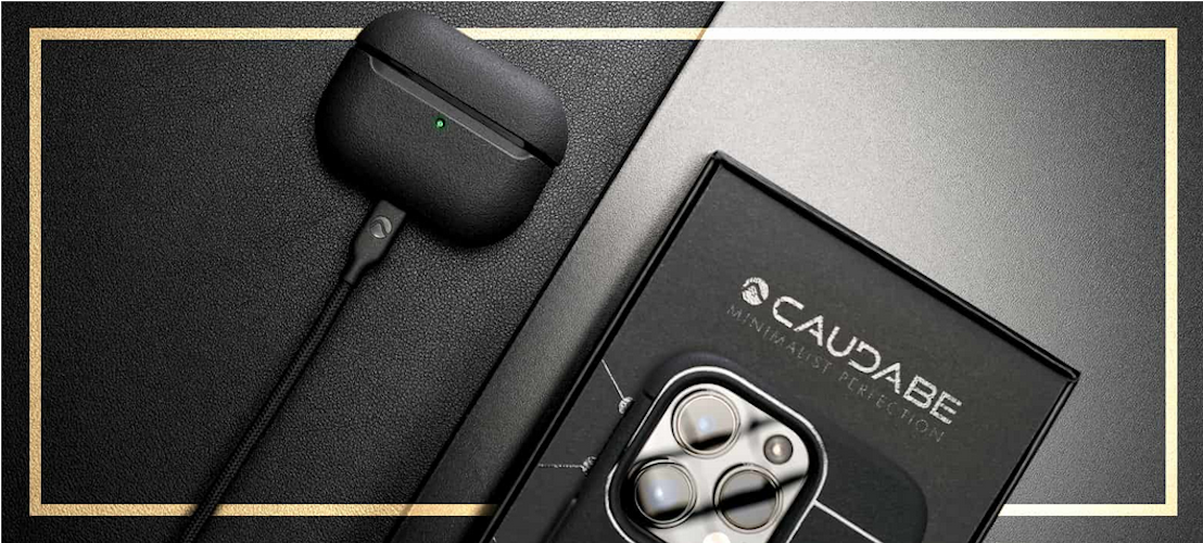 Caudabe Mezzo Airpods Pro 2 Case - Lapis Blue