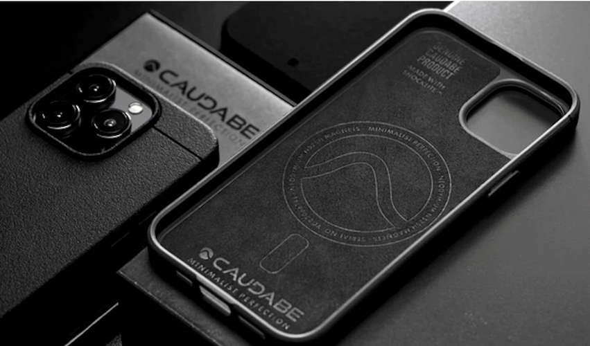 Caudabe Sheath Phone Case (Garnet Red) with Magsafe for iPhone 15 Pro Max / iPhone 15 Pro