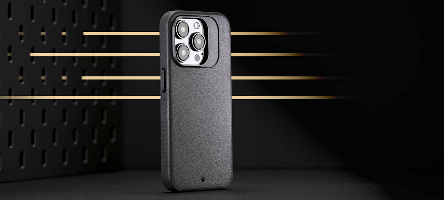 Caudabe Synthesis Phone Case with Magsafe for iPhone 15 Pro Max / iPhone 15 Pro / iPhone 15 - Amethyst