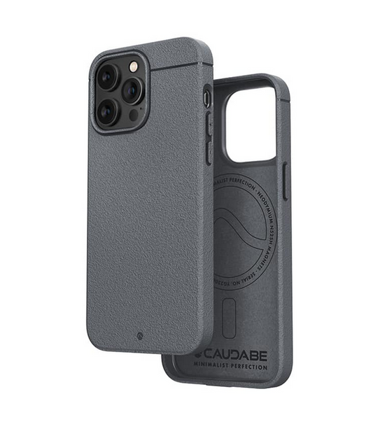 Caudabe Sheath Phone Case (Grey) with Magsafe for iPhone 15 Pro Max / iPhone 15 Pro