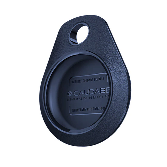 Caudabe TagClip AirTags holder (AirTag & Carabiner NOT INCLUDED) - Celestial Blue