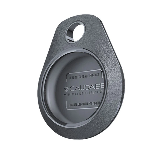 Caudabe TagClip AirTags holder (AirTag & Carabiner NOT INCLUDED) - Grey