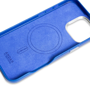 Andar The Aspen Leather Phone Case (Tech Wave) for iPhone 16 Pro Max / iPhone 16 Pro