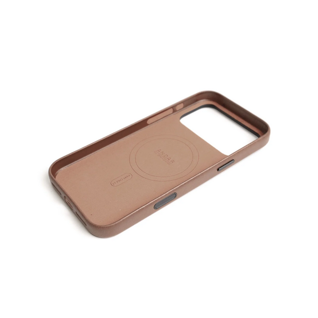 Andar The Aspen Leather Phone Case (Brown) for iPhone 17 Pro Max / iPhone 17 Pro