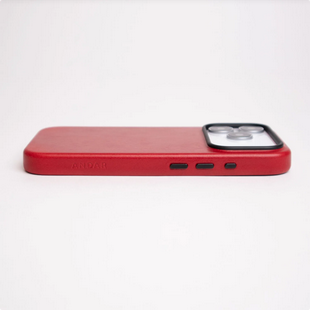 Andar The Aspen Leather Phone Case (Technically Red) for iPhone 17 Pro Max / iPhone 17 Pro