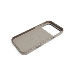 Andar The Aspen Leather Phone Case (Stone Grey) for iPhone 17 Pro Max / iPhone 17 Pro