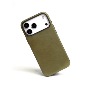 Andar The Aspen Leather Phone Case (Moss) for iPhone 17 Pro Max / iPhone 17 Pro