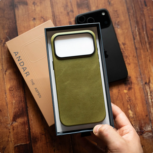 Andar The Aspen Leather Phone Case (Moss) for iPhone 17 Pro Max / iPhone 17 Pro