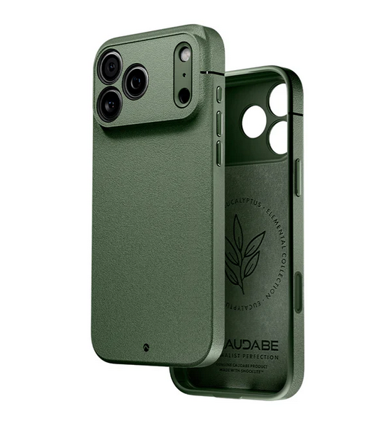 Caudabe Sheath MagSafe Case (Eucalyptus) – iPhone 17 Pro Max / Pro