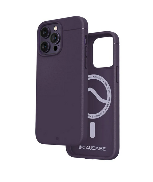 Caudabe Sheath Phone Case (Amethyst) with Magsafe for iPhone 14 Pro Max / iPhone 14 Pro