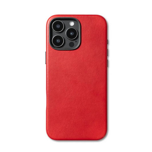 Andar The Aspen Leather Phone Case (Technically Red) for iPhone 16 Pro Max / iPhone 16 Pro