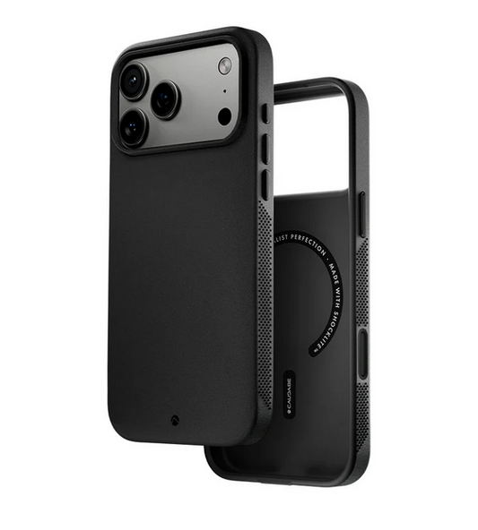 Caudabe Synthesis Phone Case (Black) with Magsafe for iPhone 17 Pro Max / iPhone 17 Pro