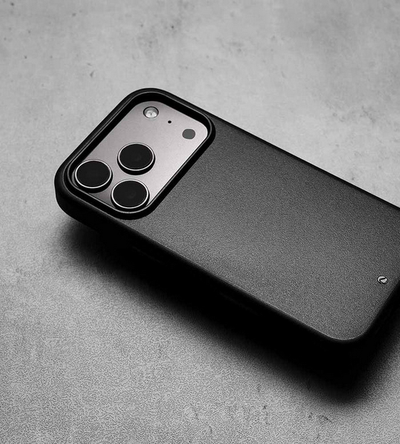 Caudabe Synthesis Phone Case (Black) with Magsafe for iPhone 17 Pro Max / iPhone 17 Pro