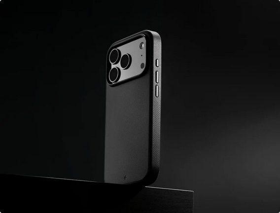 Caudabe Synthesis Phone Case (Black) with Magsafe for iPhone 17 Pro Max / iPhone 17 Pro