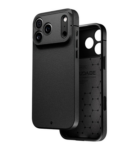 Caudabe Sheath Phone Case (Black) with Magsafe for iPhone 17 Pro Max / iPhone 17 Pro / iPhone 17 Air / iPhone 17