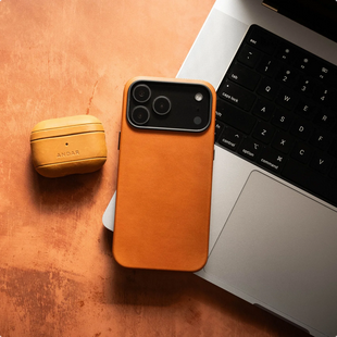 Andar The Aspen Leather Phone Case (Camel Tan) for iPhone 17 Pro Max / iPhone 17 Pro