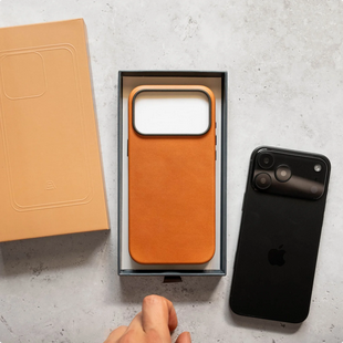 Andar The Aspen Leather Phone Case (Camel Tan) for iPhone 17 Pro Max / iPhone 17 Pro