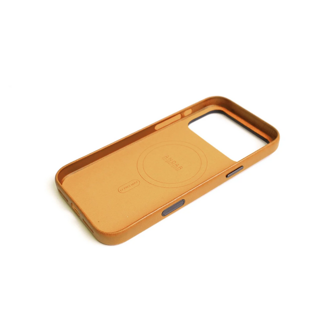 Andar The Aspen Leather Phone Case (Camel Tan) for iPhone 17 Pro Max / iPhone 17 Pro