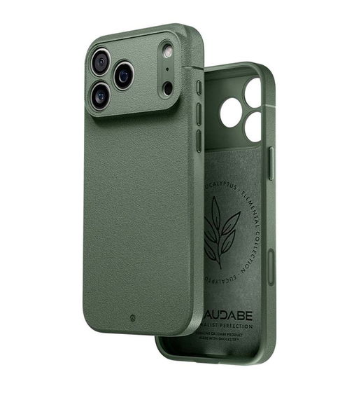 Caudabe Sheath MagSafe Case (Eucalyptus) – iPhone 18 Pro Max / 18 Pro / 17 Pro Max / 17 Pro