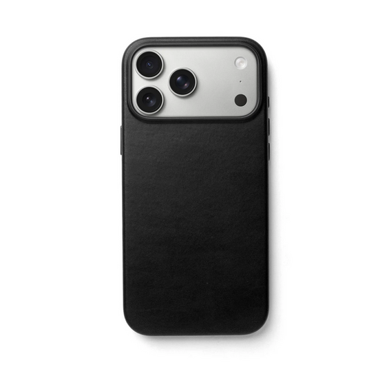 Andar The Aspen Leather Phone Case (Jet Black) for iPhone 17 Pro Max / iPhone 17 Pro