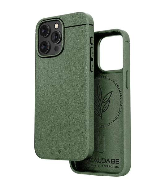 Caudabe Sheath Phone Case (Eucalyptus) with Magsafe for iPhone 15 Pro Max / iPhone 15 Pro / iPhone 15
