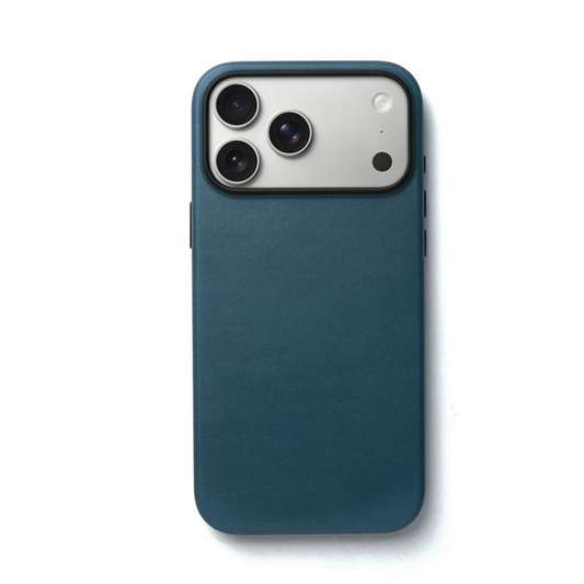 Andar The Aspen Leather Phone Case (Navy) for iPhone 17 Pro Max / iPhone 17 Pro